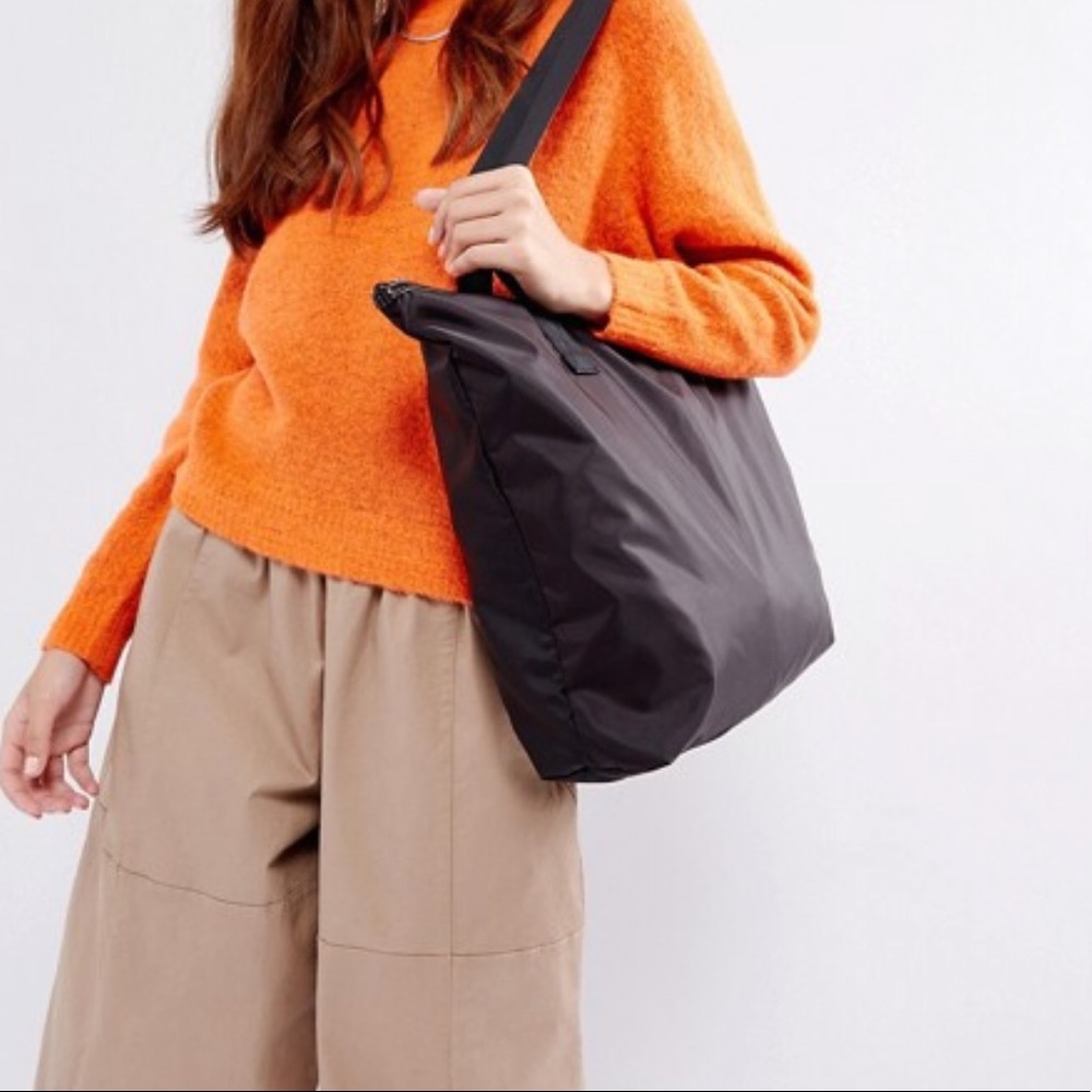 ASOS Zip Top Everyday Large Shopper Tote Bag
